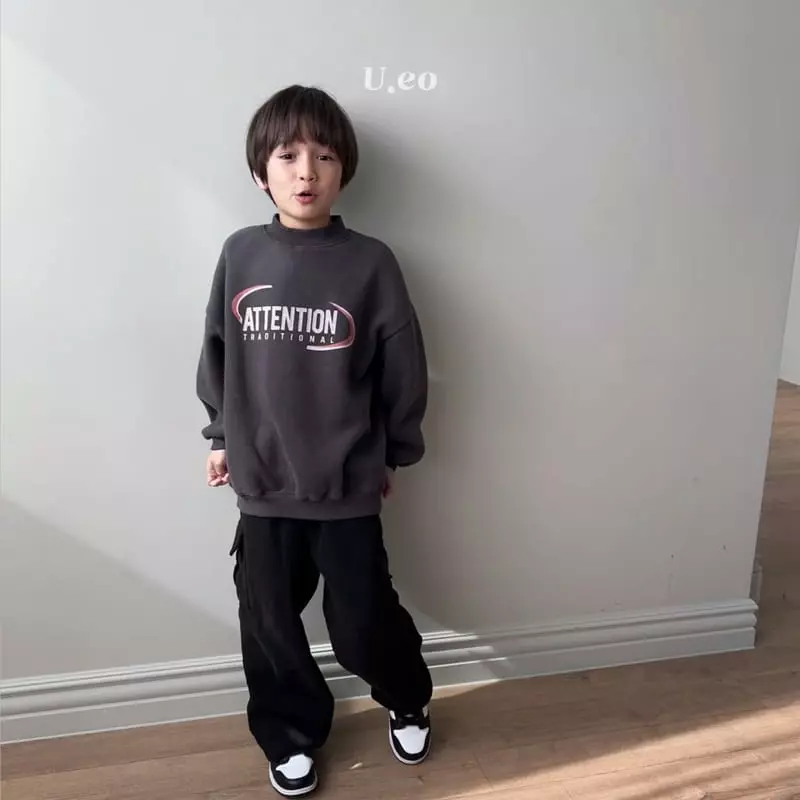 U Eo - Korean Children Fashion - #prettylittlegirls - Attention Sweatshirt - 7