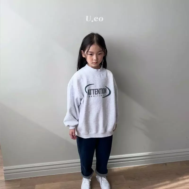 U Eo - Korean Children Fashion - #stylishchildhood - Attention Sweatshirt - 10