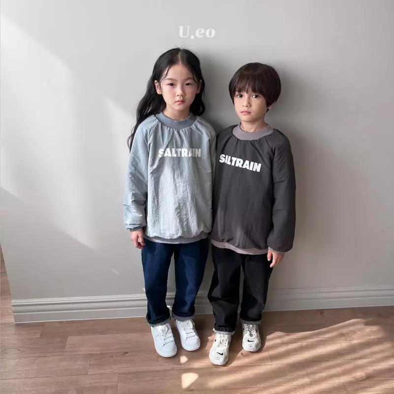 U Eo - Korean Children Fashion - #toddlerclothing - Reversible Sweatshirt - 8