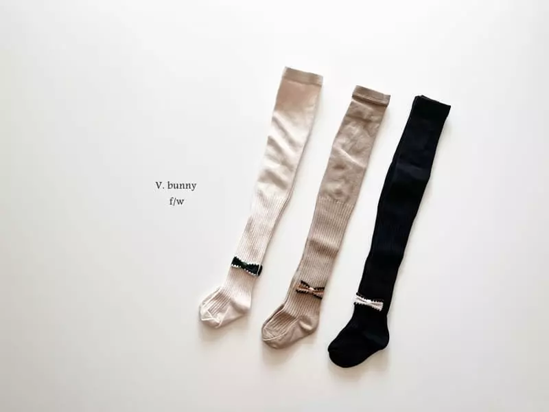 V Bunny - Korean Children Fashion - #Kfashion4kids - Point Tights - 5