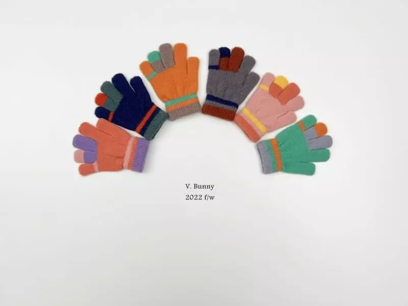 V Bunny - Korean Children Fashion - #Kfashion4kids - Color Gloves - 3