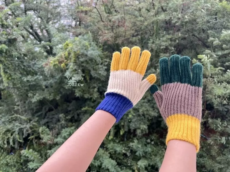 V Bunny - Korean Children Fashion - #childofig - Half Gloves - 8