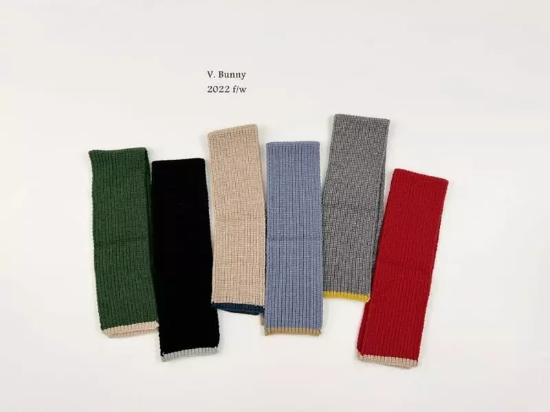 V Bunny - Korean Children Fashion - #childofig - Ppeppero Muffler - 3