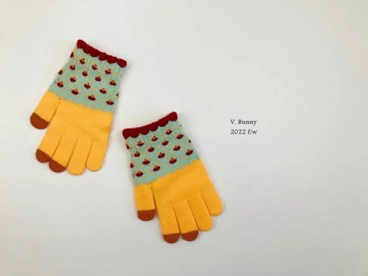V Bunny - Korean Children Fashion - #childofig - Acorn Gloves
