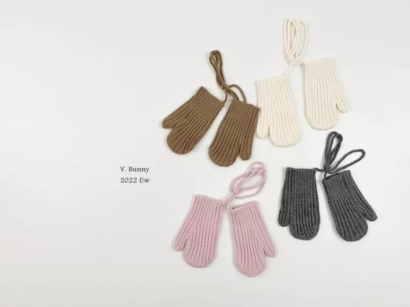 V Bunny - Korean Children Fashion - #childrensboutique - Twist Gloves - 8
