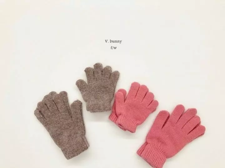 V Bunny - Korean Children Fashion - #childofig - Rabbit Gloves Mom - 4