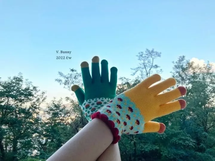 V Bunny - Korean Children Fashion - #childrensboutique - Acorn Gloves - 2
