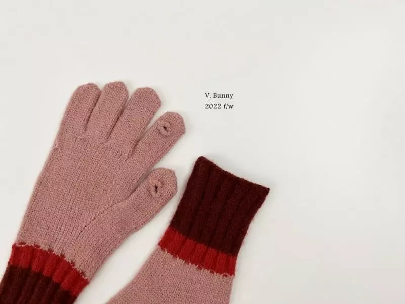V Bunny - Korean Children Fashion - #designkidswear - Cookie Gloves - 11