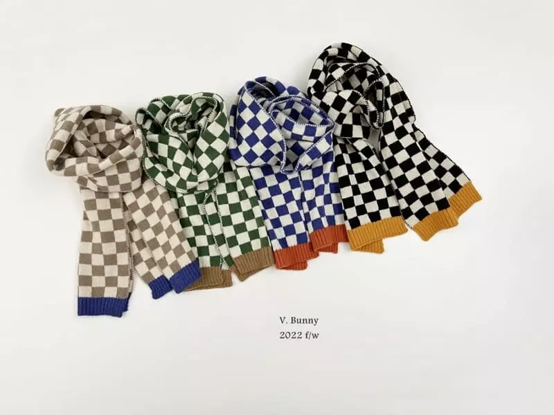 V Bunny - Korean Children Fashion - #designkidswear - Square Muffler - 6