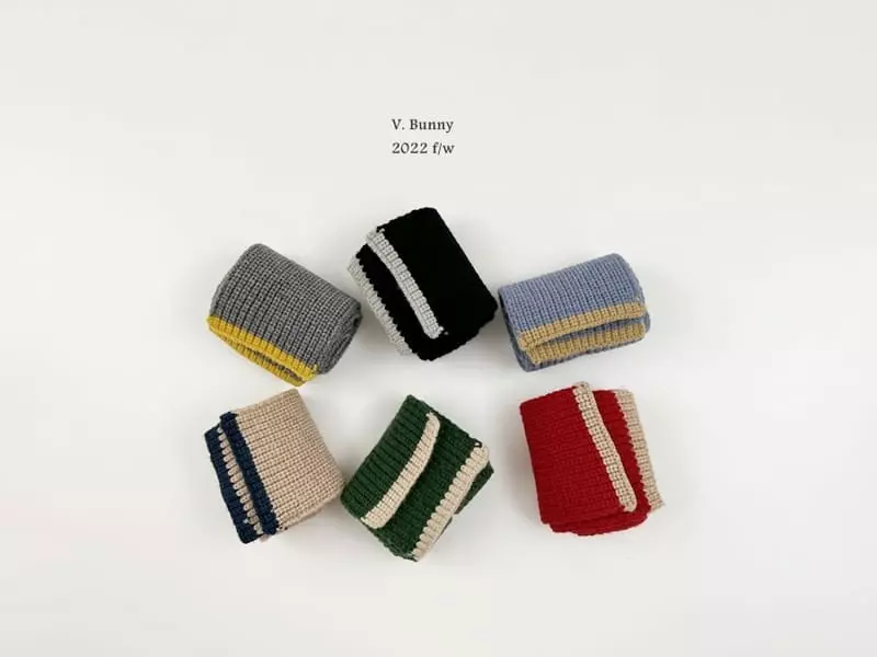 V Bunny - Korean Children Fashion - #designkidswear - Ppeppero Muffler - 5