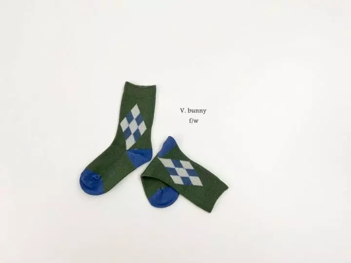 V Bunny - Korean Children Fashion - #designkidswear - Fugg Socks Set - 7