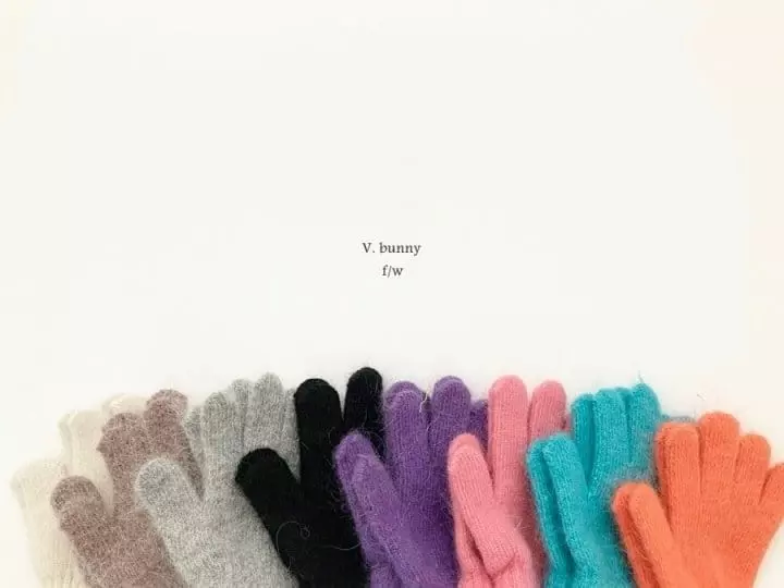 V Bunny - Korean Children Fashion - #designkidswear - Rabbit Gloves Mom - 5