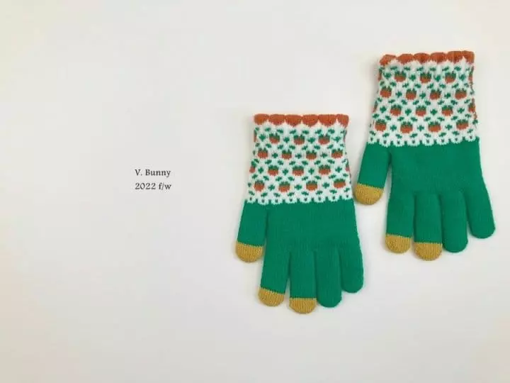 V Bunny - Korean Children Fashion - #designkidswear - Acorn Gloves - 3