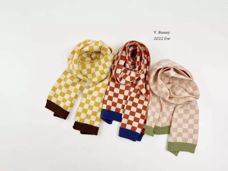 V Bunny - Korean Children Fashion - #discoveringself - Square Muffler - 7
