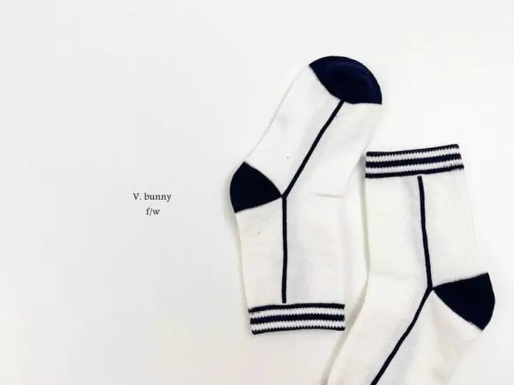 V Bunny - Korean Children Fashion - #discoveringself - PM Socks Set - 9