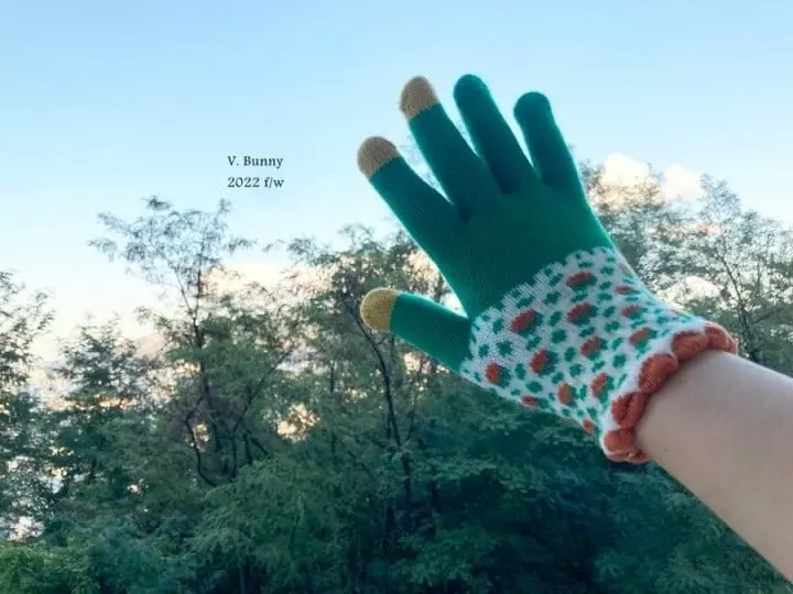 V Bunny - Korean Children Fashion - #designkidswear - Acorn Gloves - 4