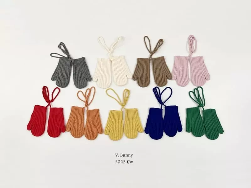 V Bunny - Korean Children Fashion - #fashionkids - Twist Gloves - 11