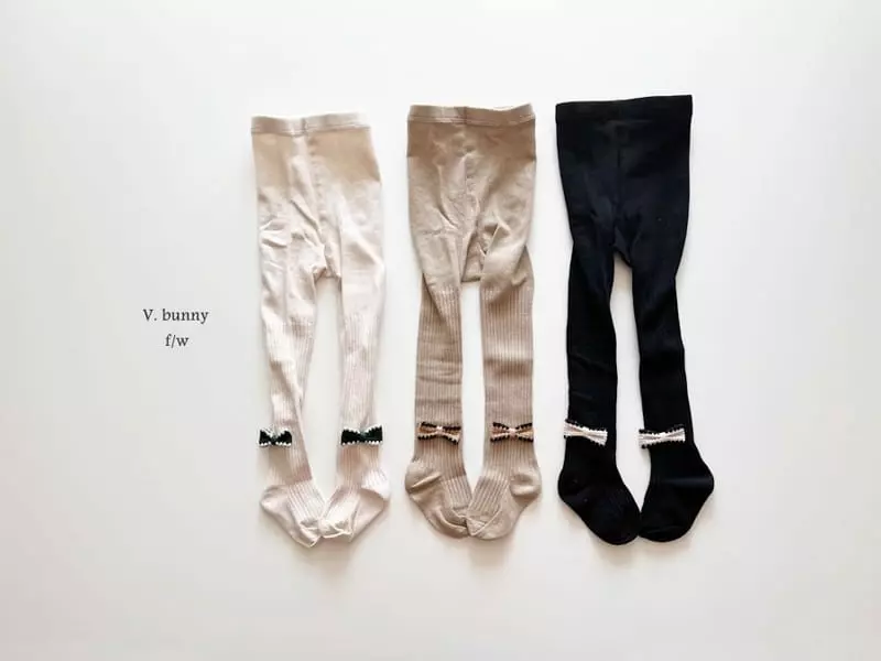 V Bunny - Korean Children Fashion - #fashionkids - Point Tights