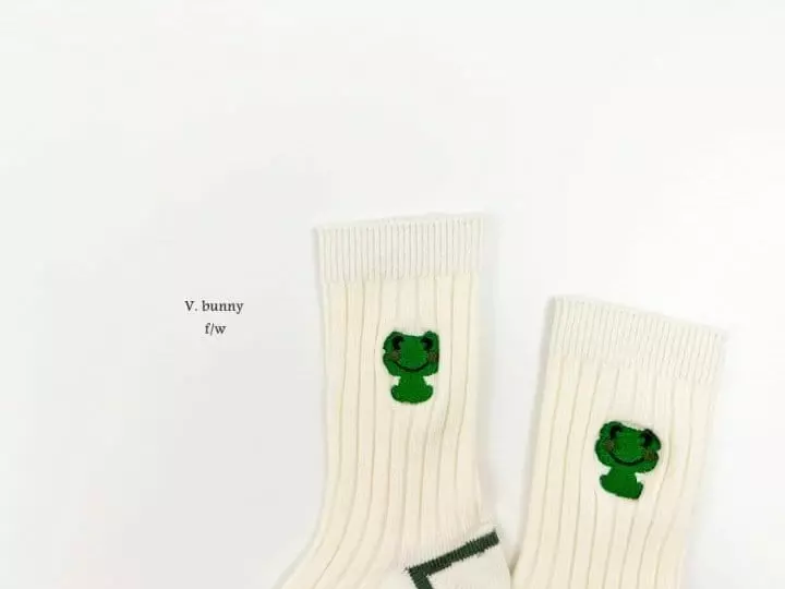 V Bunny - Korean Children Fashion - #fashionkids - Fugg Socks Set - 9