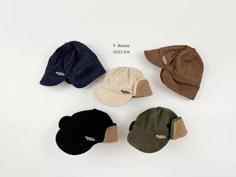 V Bunny - Korean Children Fashion - #kidsshorts - Never Rib Cap - 5