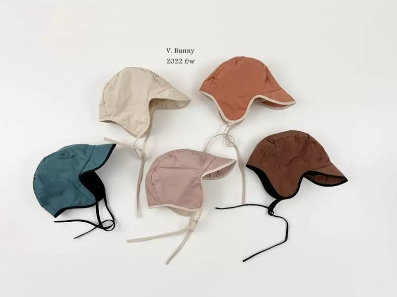 V Bunny - Korean Children Fashion - #fashionkids - Pastel Cap - 4