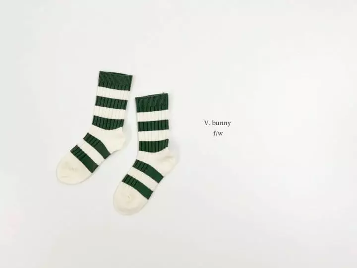 V Bunny - Korean Children Fashion - #kidsshorts - Fugg Socks Set - 10