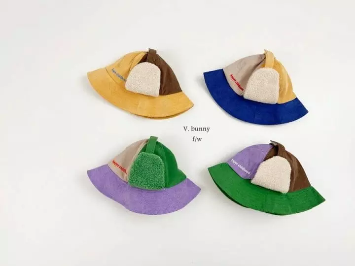V Bunny - Korean Children Fashion - #kidsshorts - Happy Bucket Hat - 2