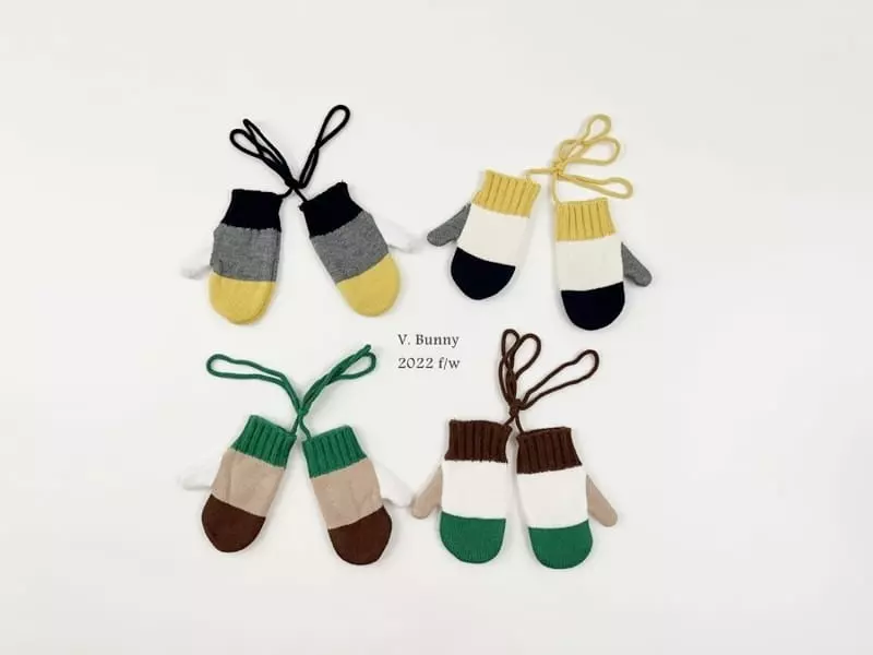 V Bunny - Korean Children Fashion - #kidsstore - 3 Color Gloves - 11