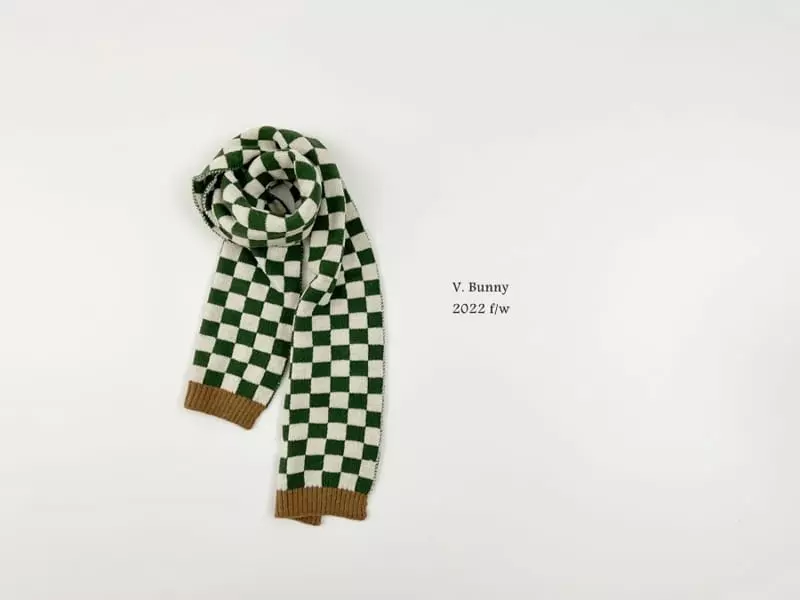 V Bunny - Korean Children Fashion - #kidsstore - Square Muffler - 10