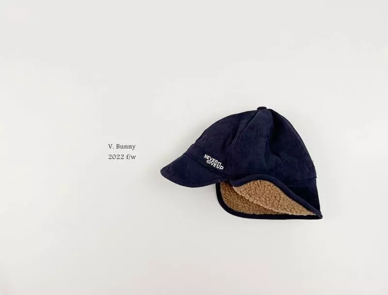 V Bunny - Korean Children Fashion - #kidsstore - Never Rib Cap - 6