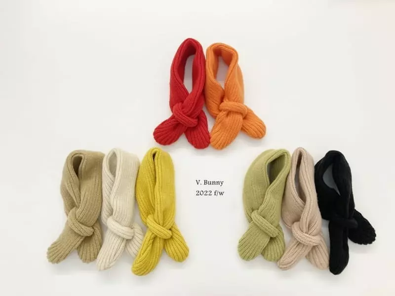 V Bunny - Korean Children Fashion - #kidsstore - Cozy Muffler - 2