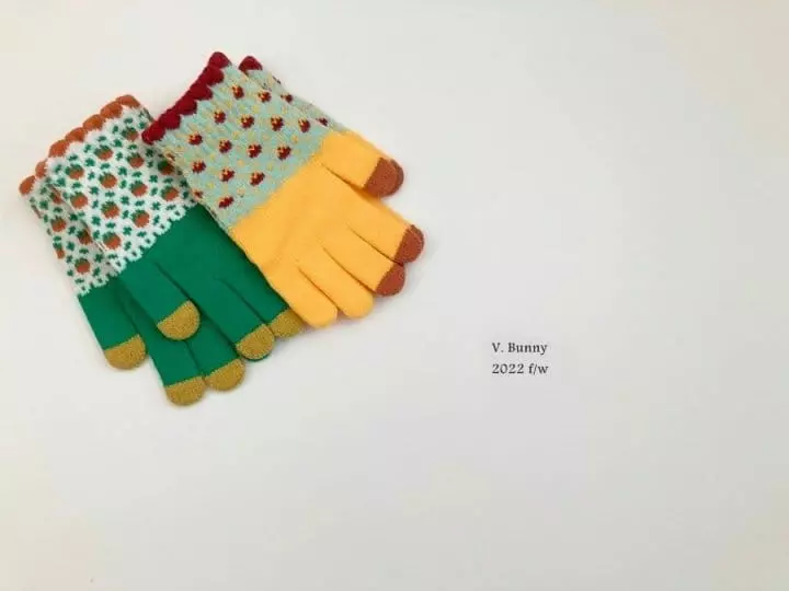 V Bunny - Korean Children Fashion - #kidsstore - Acorn Gloves - 7