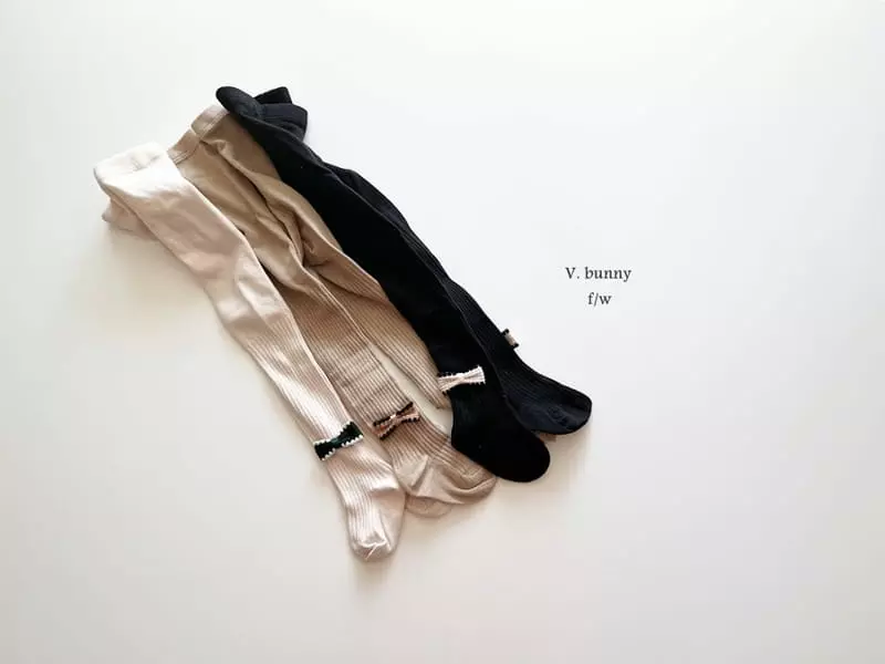 V Bunny - Korean Children Fashion - #kidsstore - Point Tights - 4