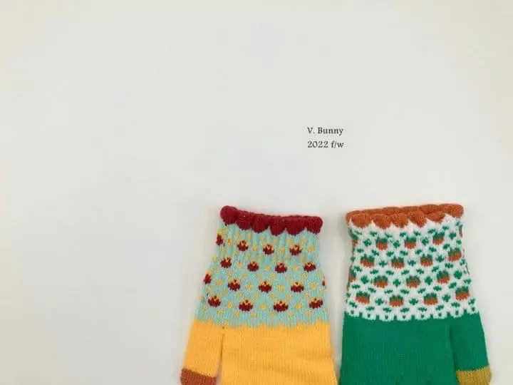 V Bunny - Korean Children Fashion - #kidzfashiontrend - Acorn Gloves - 8