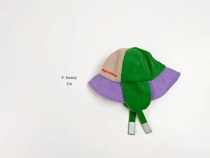 V Bunny - Korean Children Fashion - #kidsstore - Happy Bucket Hat - 4