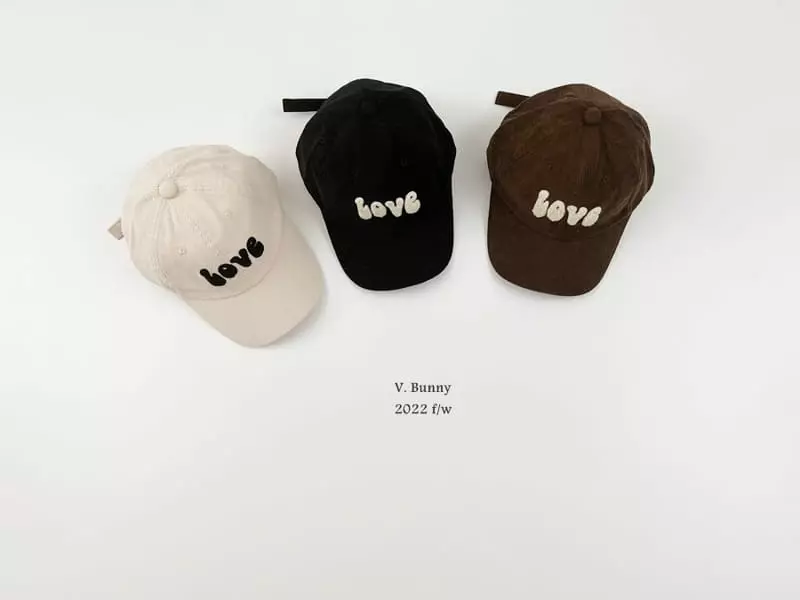 V Bunny - Korean Children Fashion - #littlefashionista - Love Cap - 6