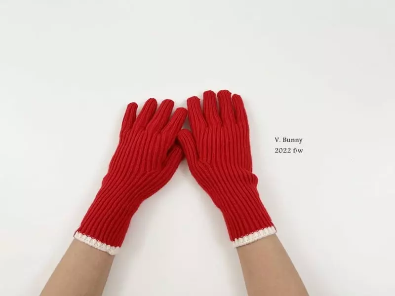 V Bunny - Korean Children Fashion - #littlefashionista - Toton Gloves - 3