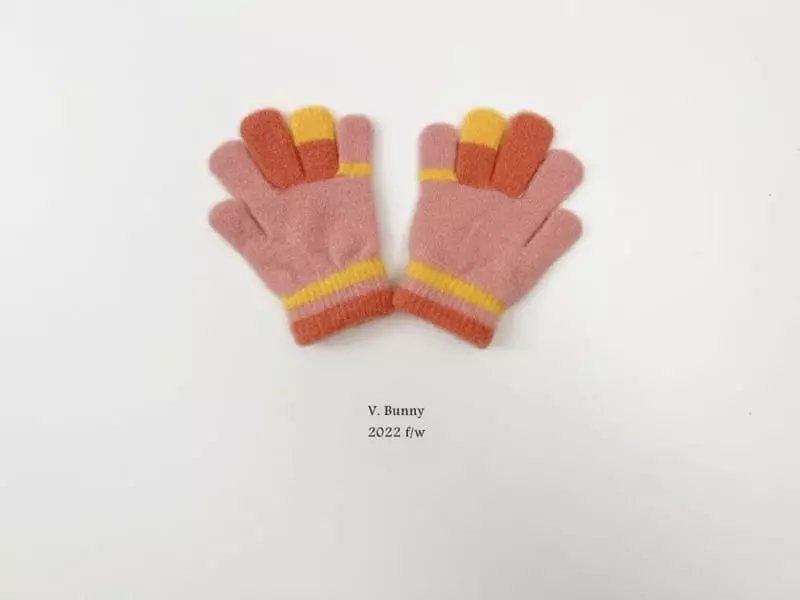 V Bunny - Korean Children Fashion - #Kfashion4kids - Color Gloves - 4