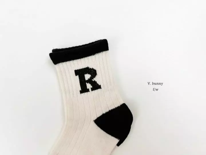 V Bunny - Korean Children Fashion - #Kfashion4kids - Alls Socks Set - 4