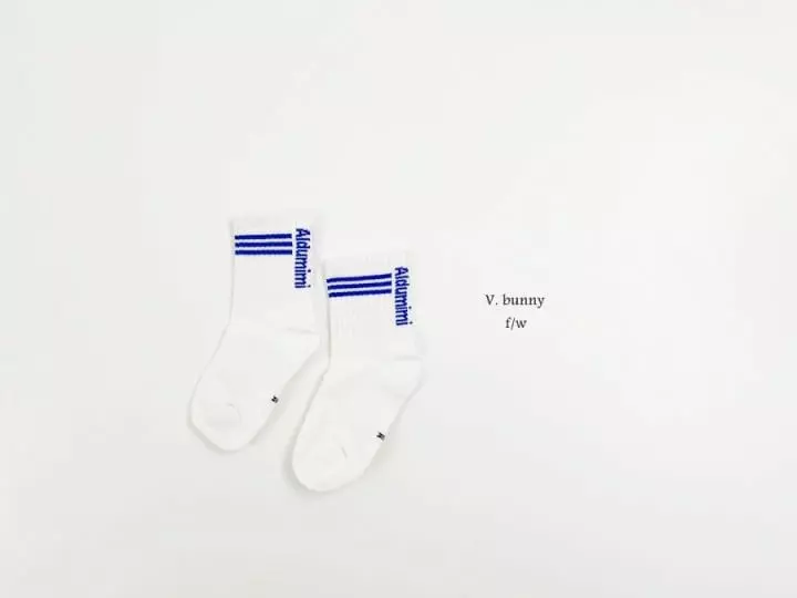 V Bunny - Korean Children Fashion - #littlefashionista - Error Socks Set - 3