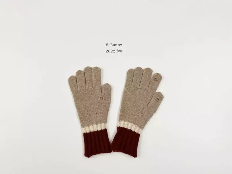 V Bunny - Korean Children Fashion - #magicofchildhood - Cookie Gloves - 3