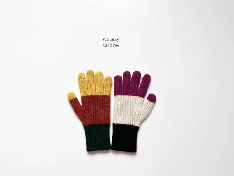 V Bunny - Korean Children Fashion - #magicofchildhood - Half Gloves - 2