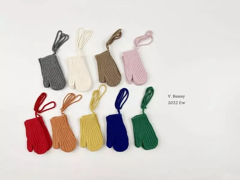 V Bunny - Korean Children Fashion - #magicofchildhood - Twist Gloves