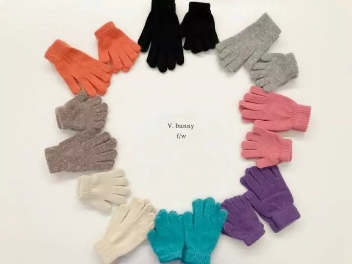 V Bunny - Korean Children Fashion - #magicofchildhood - Rabbit Gloves - 12