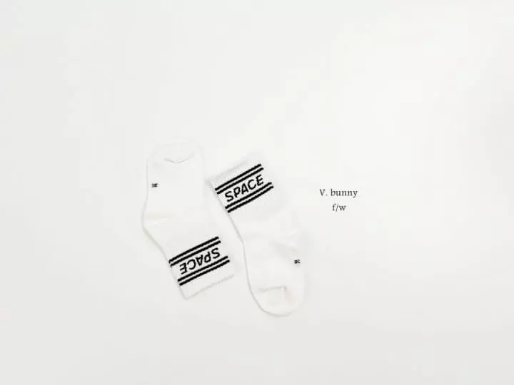 V Bunny - Korean Children Fashion - #littlefashionista - Error Socks Set - 4