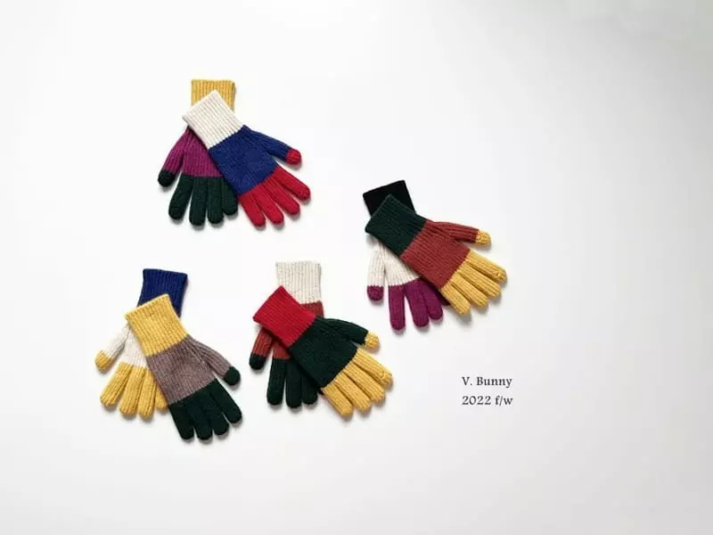 V Bunny - Korean Children Fashion - #minifashionista - Half Gloves - 3