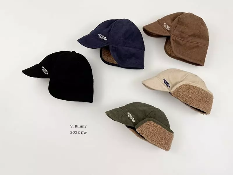 V Bunny - Korean Children Fashion - #minifashionista - Never Rib Cap - 11