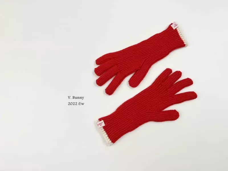 V Bunny - Korean Children Fashion - #minifashionista - Toton Gloves - 5