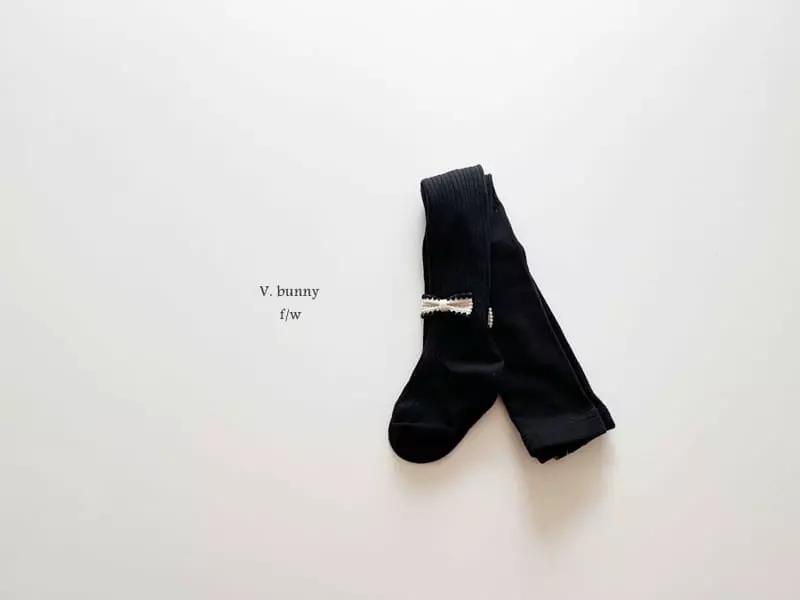V Bunny - Korean Children Fashion - #minifashionista - Point Tights - 8