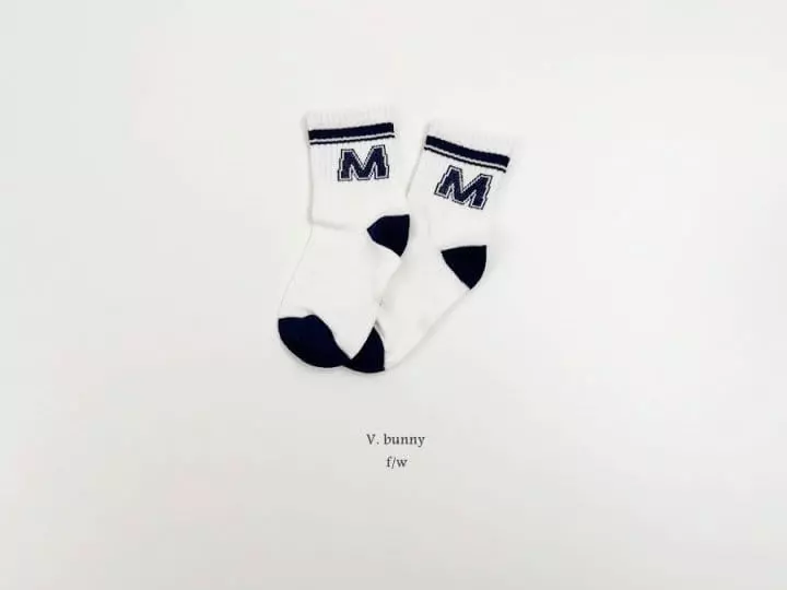 V Bunny - Korean Children Fashion - #minifashionista - PM Socks Set